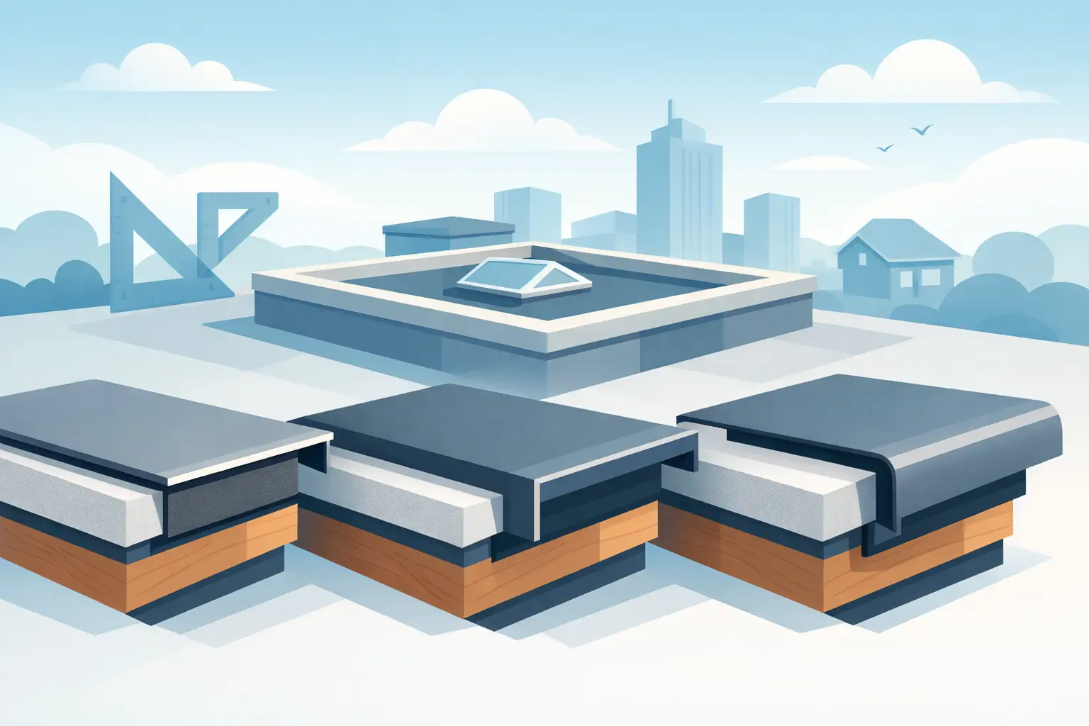 Flat Roof Edge Trim Sizes Explained