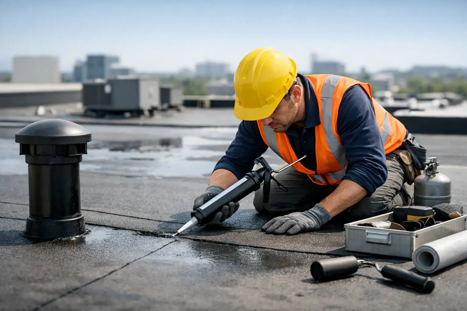 How to Prevent Flat Roof Leaks