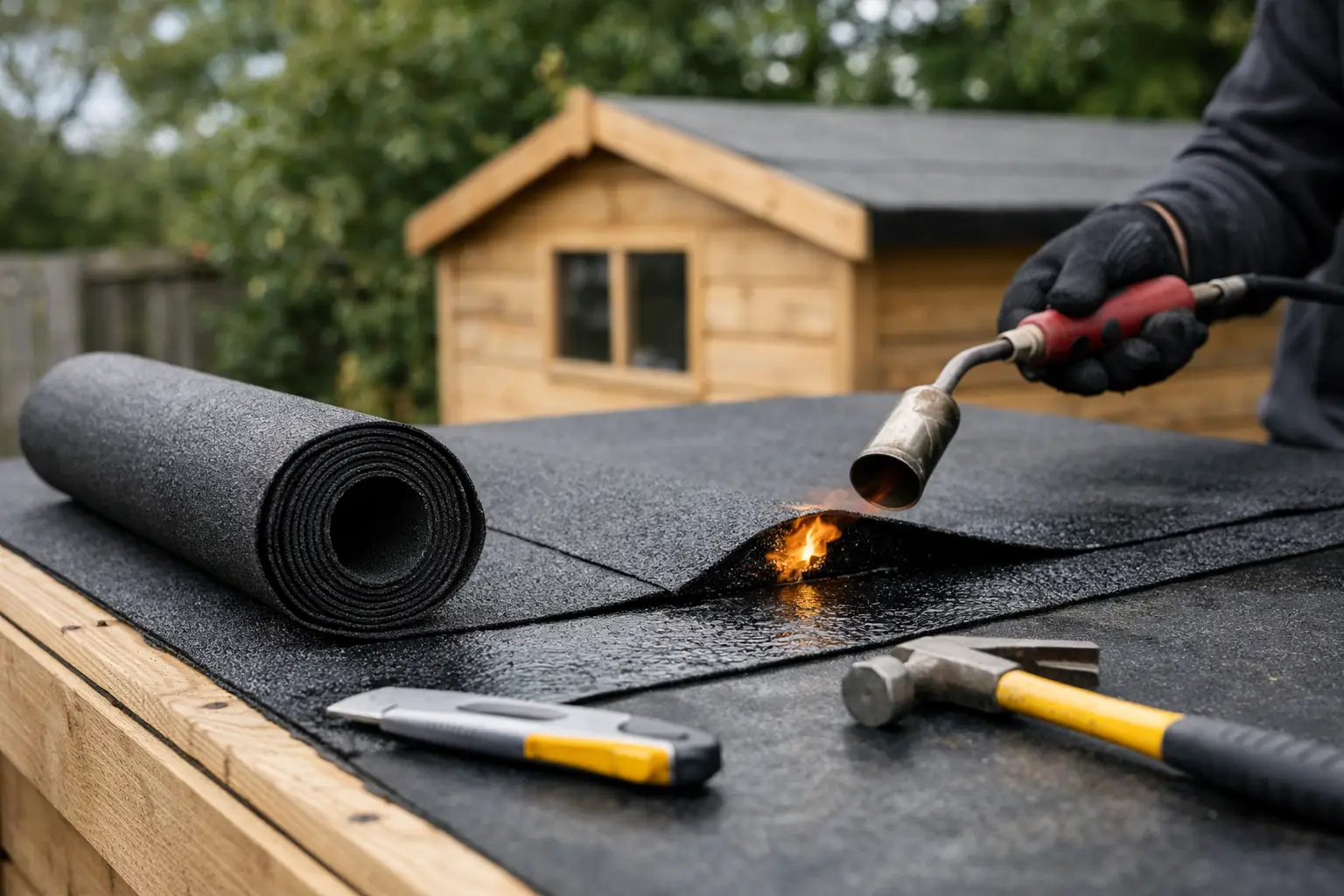 Best Roofing Felt for Shed Projects