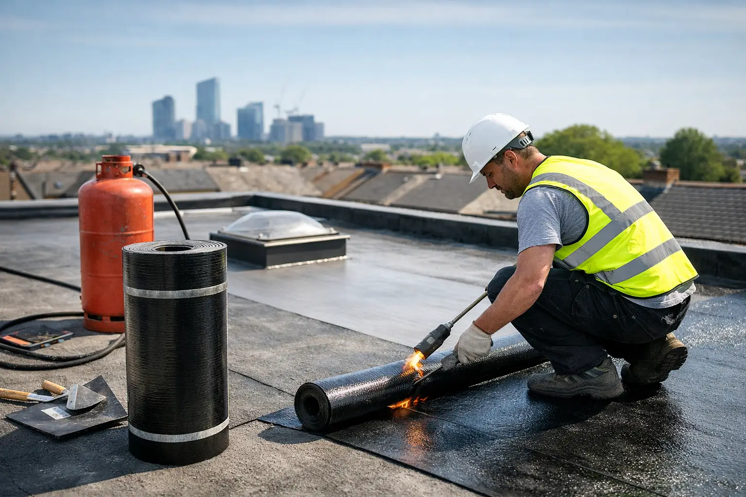 Casali Dermabit for Flat Roof Waterproofing