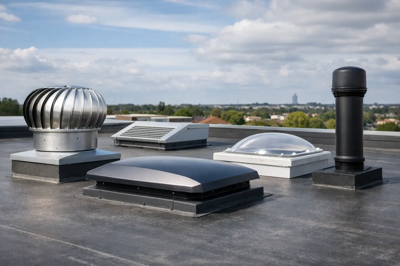 Choosing Flat Roof Ventilation Accessories