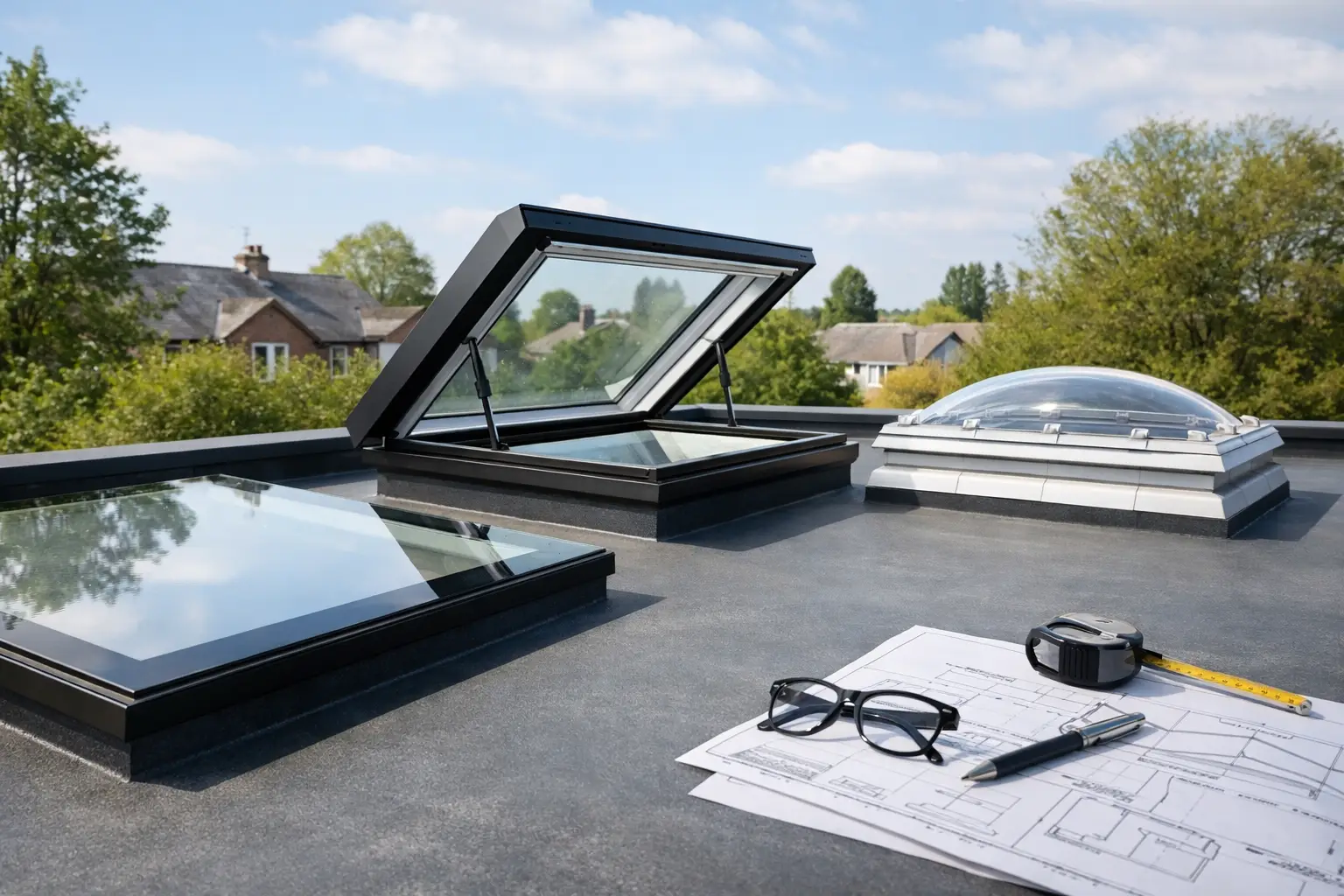 How to Choose Rooflights for Your Flat Roof