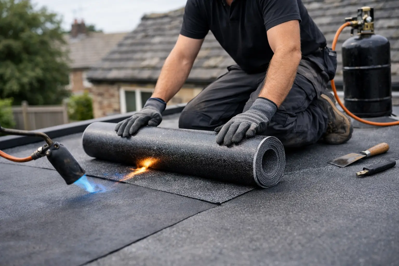 How to Lay Roofing Felt Properly