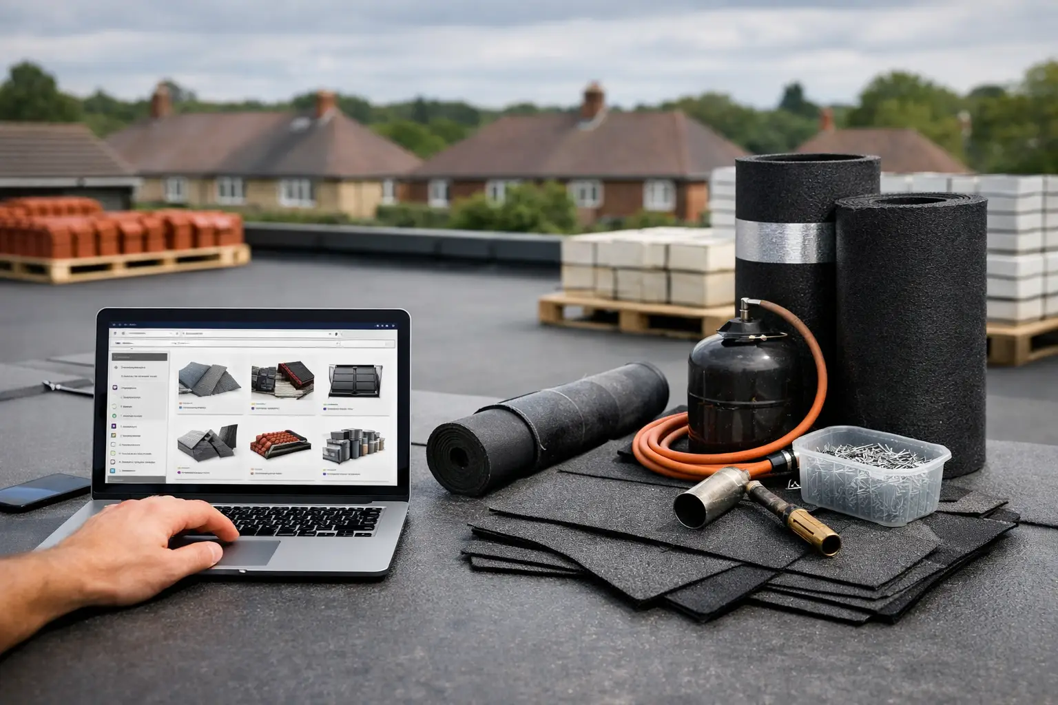 How to Trade Roofing Supplies Online with Confidence