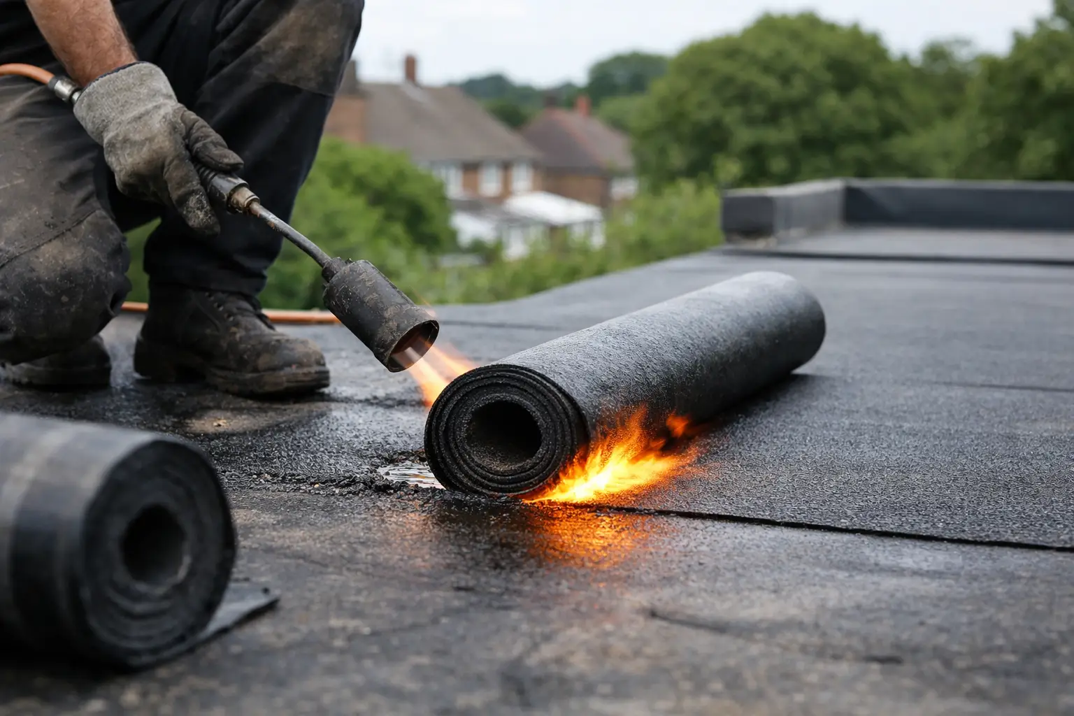 Torch On Felt Explained for Flat Roofs